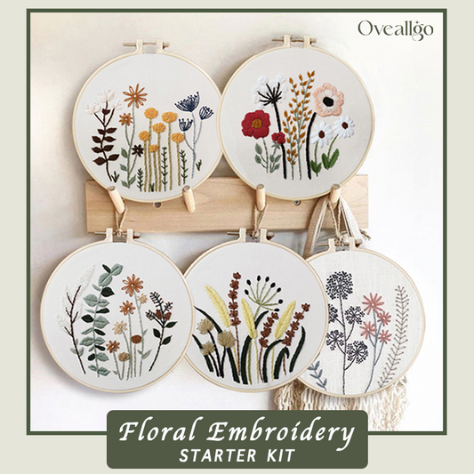 Oveallgo™ Floral Embroidery Expert Kit